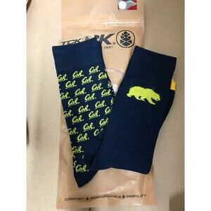 TCK IQ Unisex NCAA University of California Crew Socks